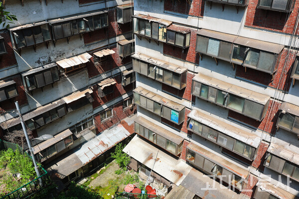 2026년 철거가 예정된 회현시민아파트.