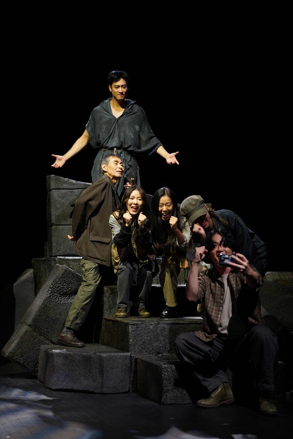 개교 120주년 기념 연극 '코리올라누스'의 한 장면.